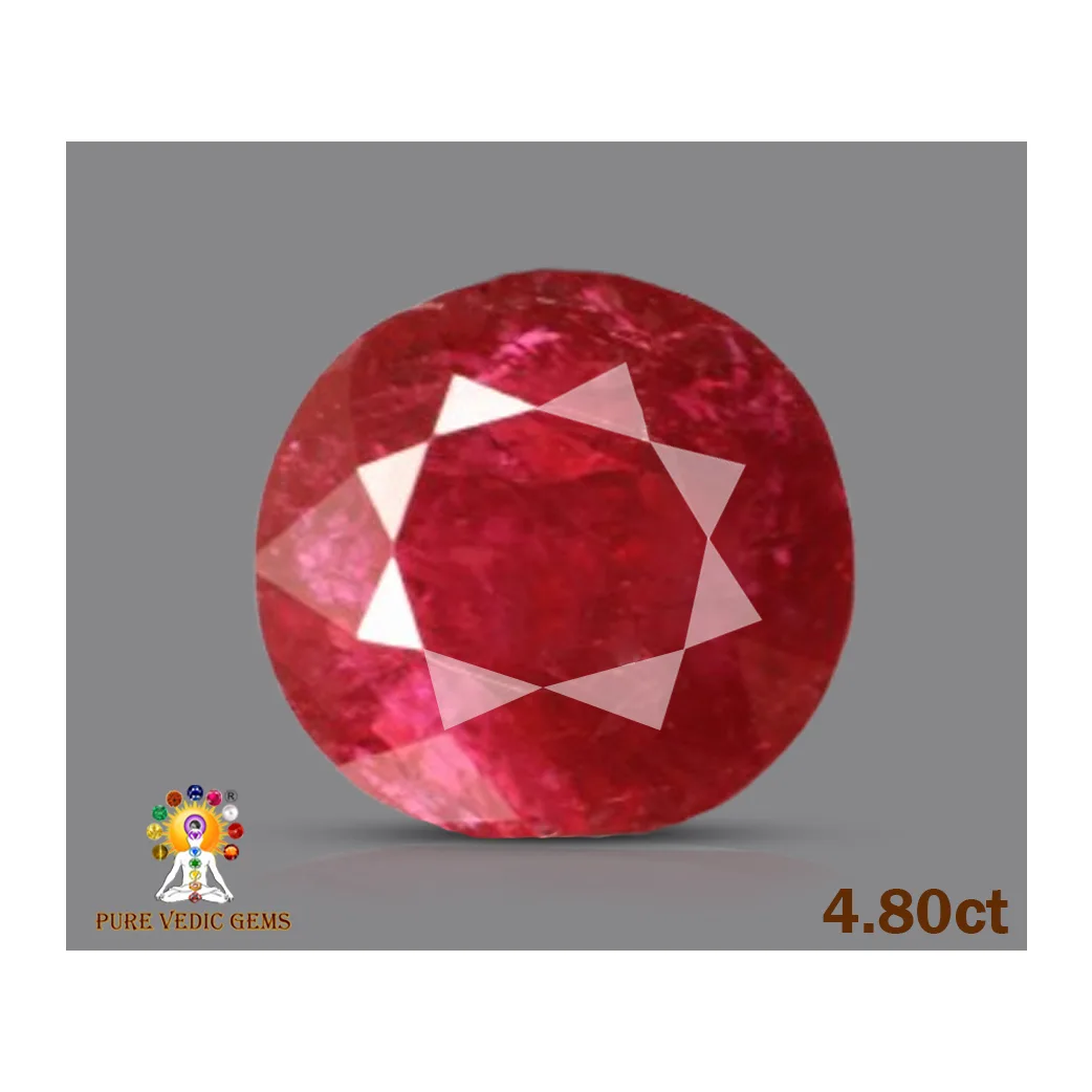 Fine Burma Ruby 4.82ct On-Demand view 2
