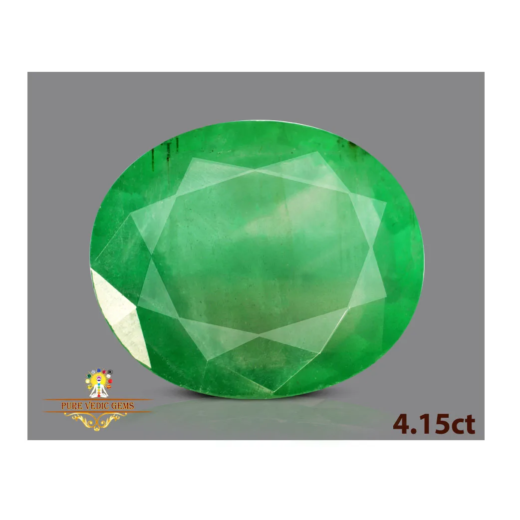 Emerald 4.16ct. (Super Premium) view 2