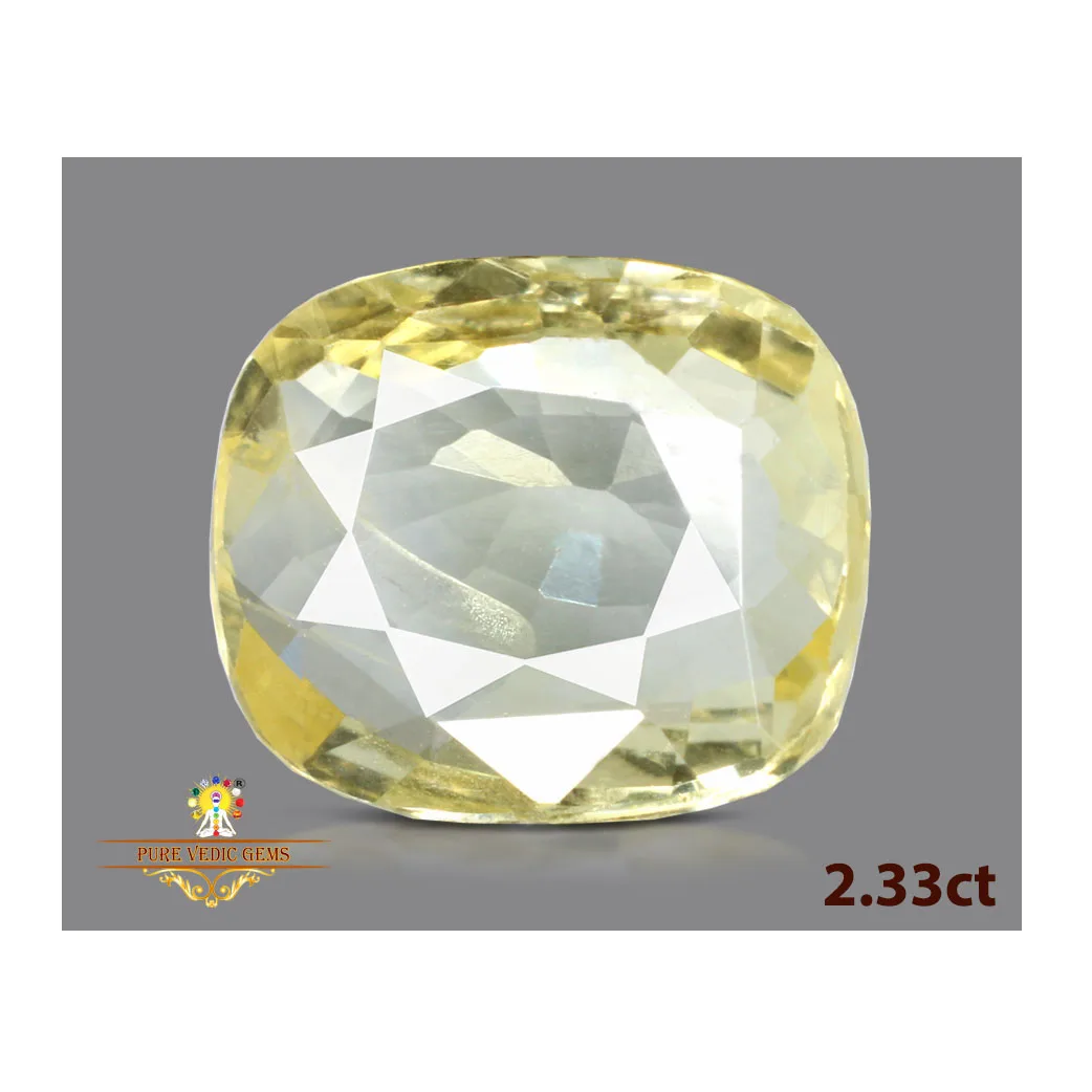 Yellow Sapphire 2.34ct. (Luxury) view 2
