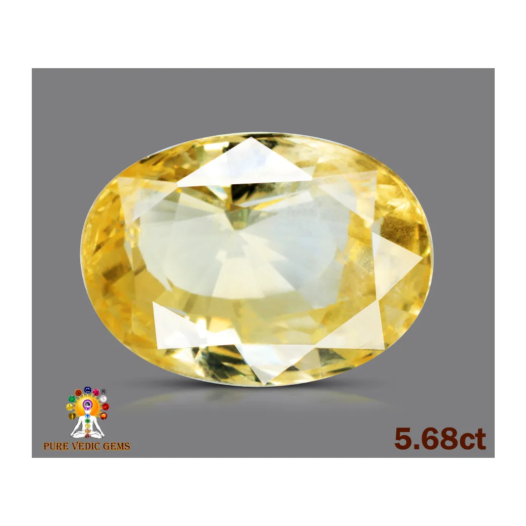 Yellow Sapphire 5.68 ct.@On Demand — image 1