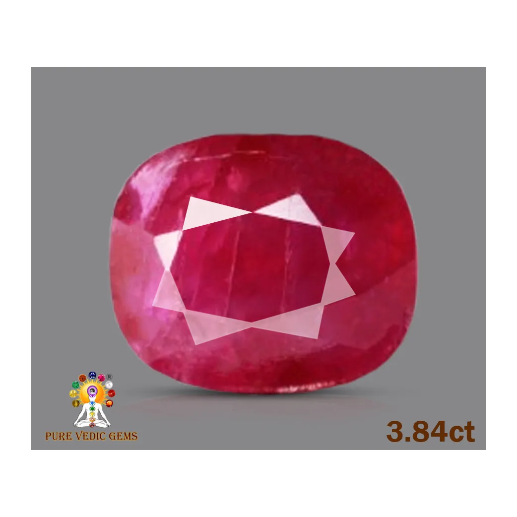 Burma Ruby 3.83ct. (Luxury) view 2