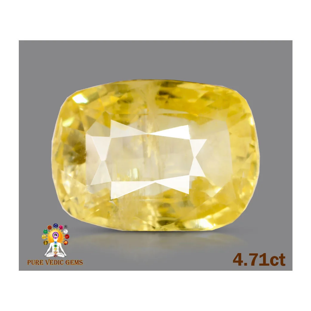 Yellow Sapphire 4.71ct.