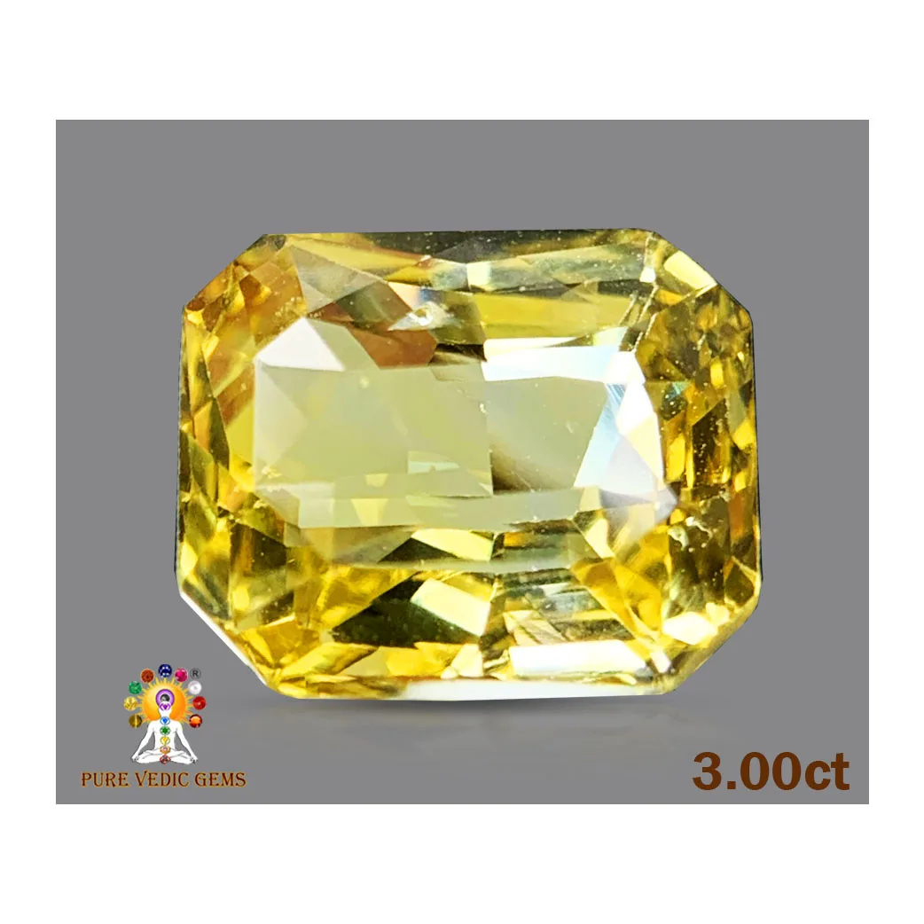 Yellow Sapphire 3.00ct.On-Demand — image 1