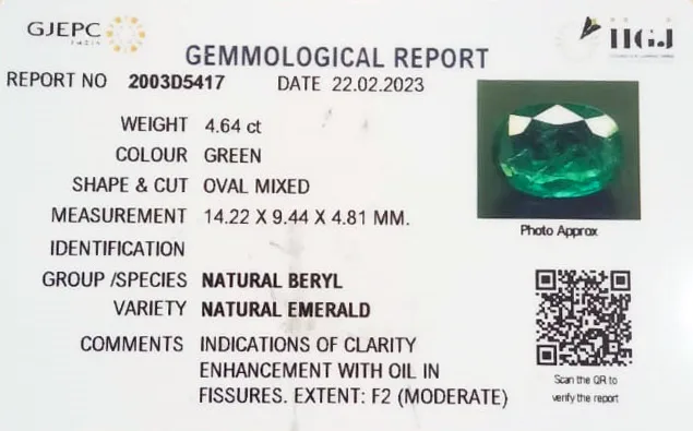 Emerald 4.64ct.On-Demand view 3