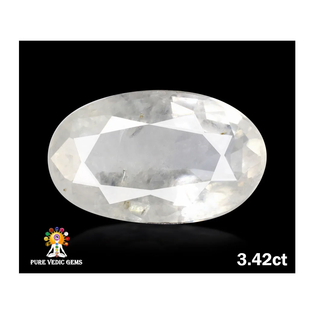 White Sapphire 3.42ct. (Economy) — image 1