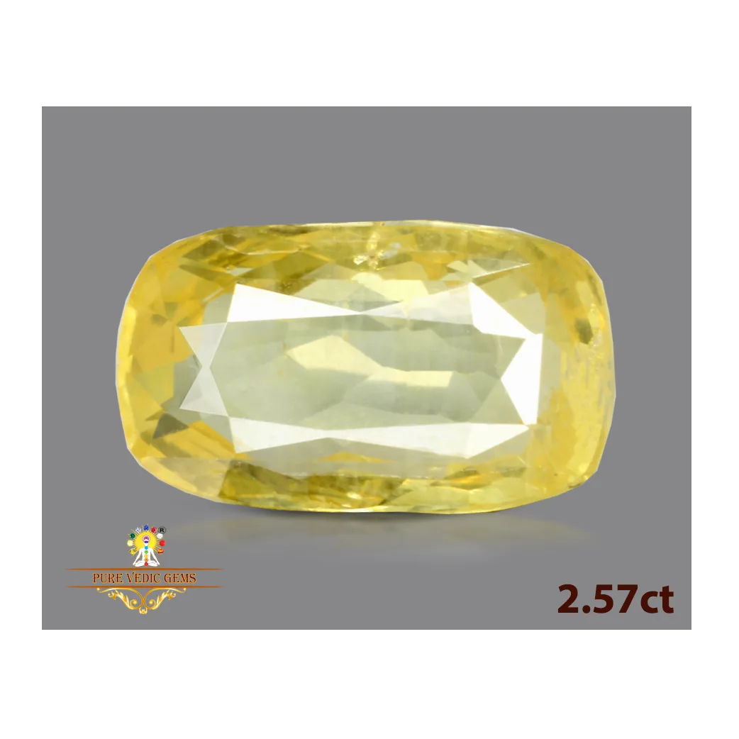 Yellow Sapphire 2.56ct. (Luxury) view 3