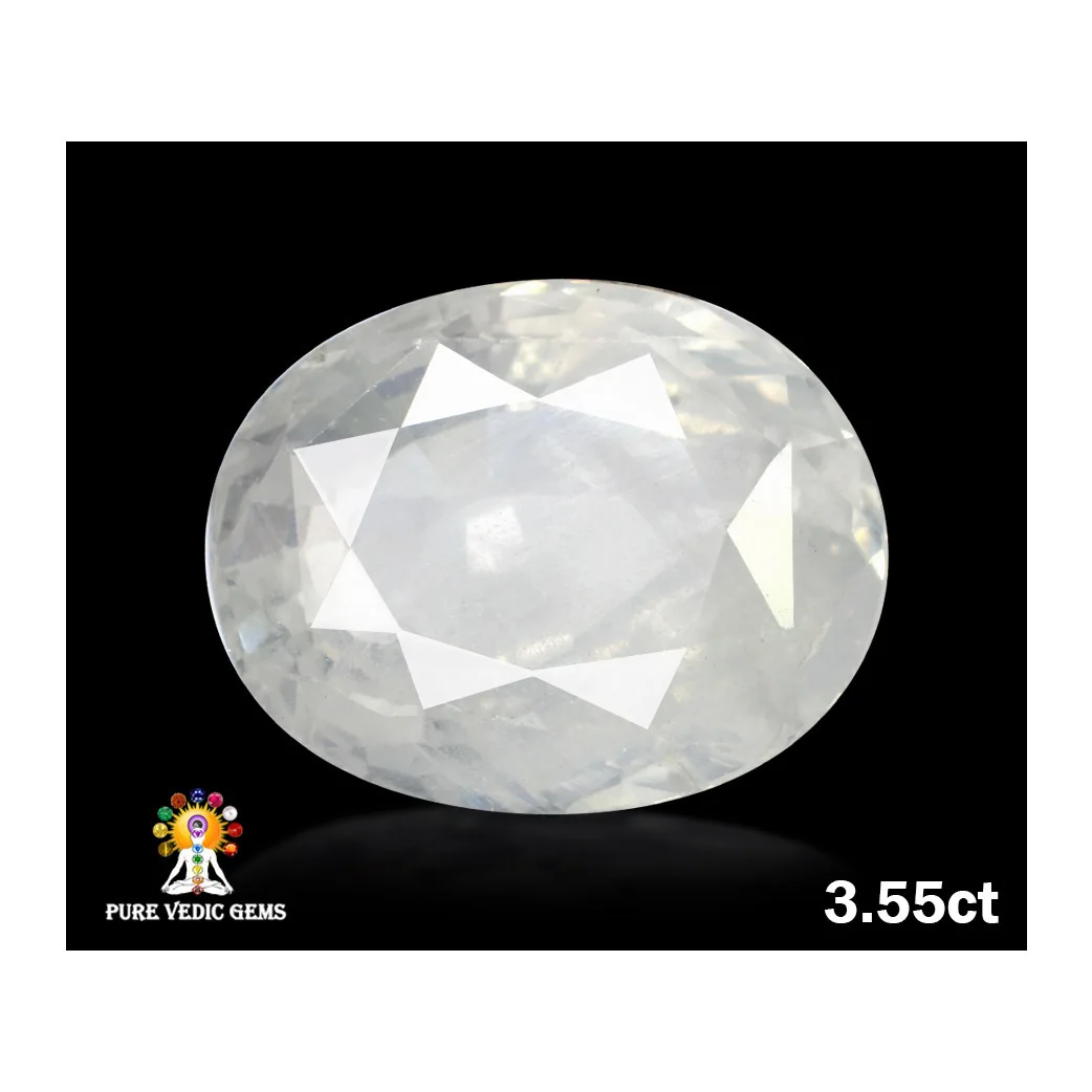 White Sapphire 3.55ct. (Economy) — image 1