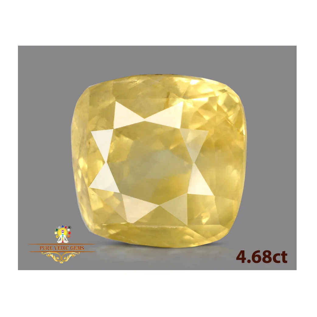 Yellow Sapphire 4.67ct. (Super Premium) view 2
