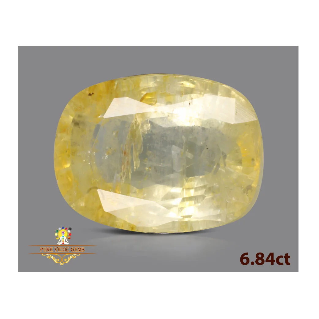 Yellow Sapphire 6.84ct.