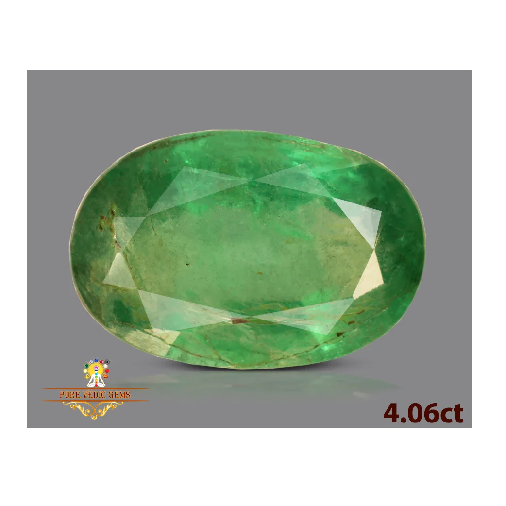 Emerald 4.06ct. (Super Premium) view 2