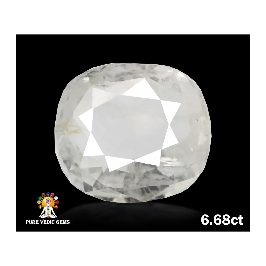 White Sapphire 6.68ct. (Super Premium) — image 1
