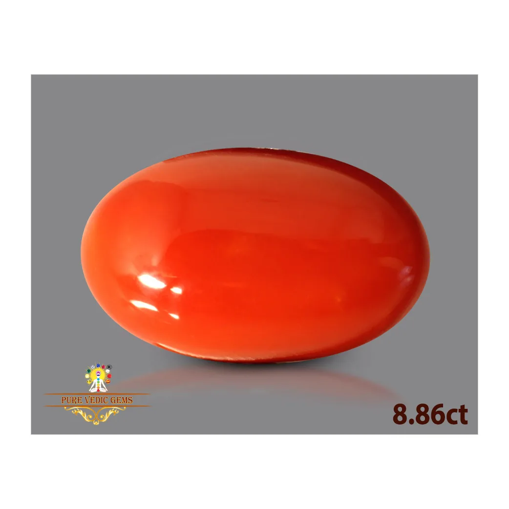 Japanese Red Coral 8.88ct-On Demand view 2
