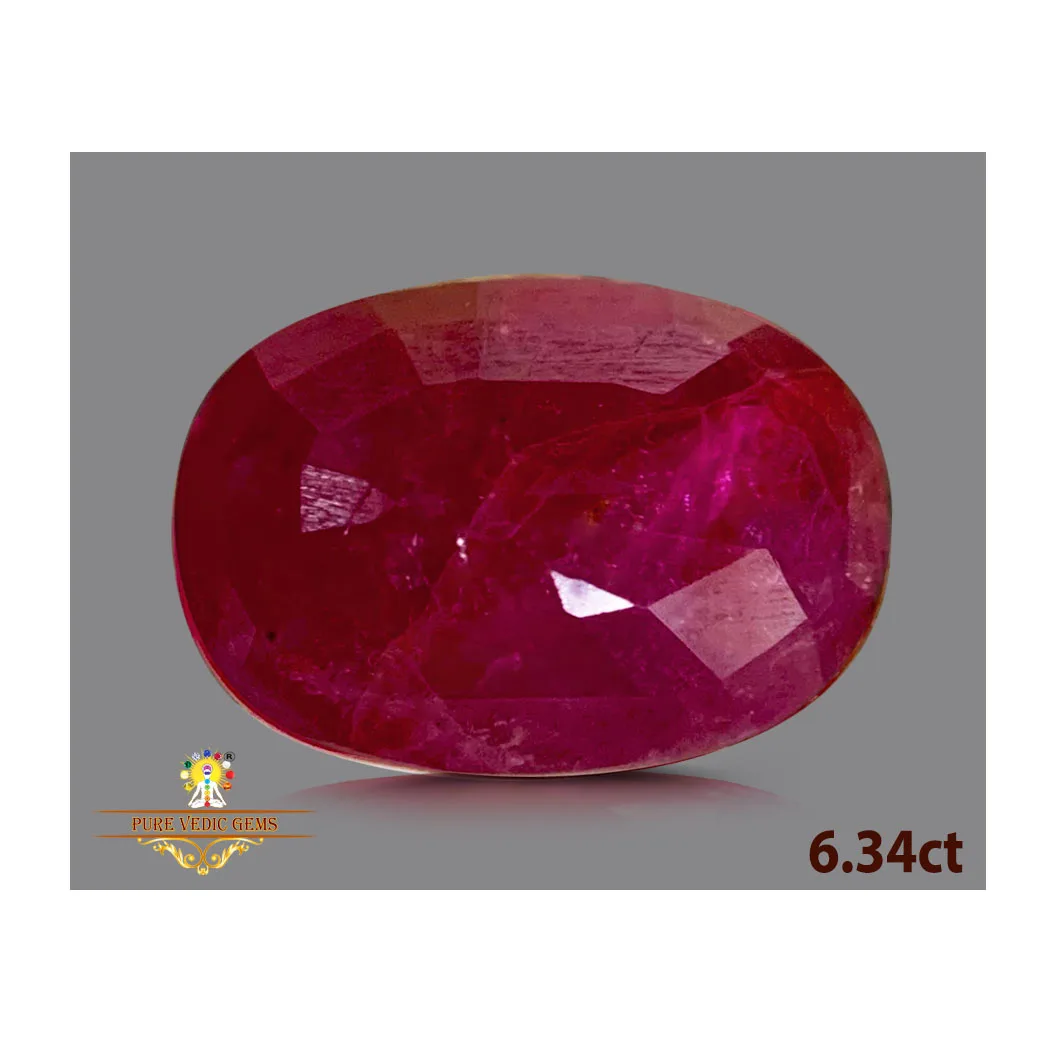 Fine Burma Ruby 6.34ct On-Demand view 2