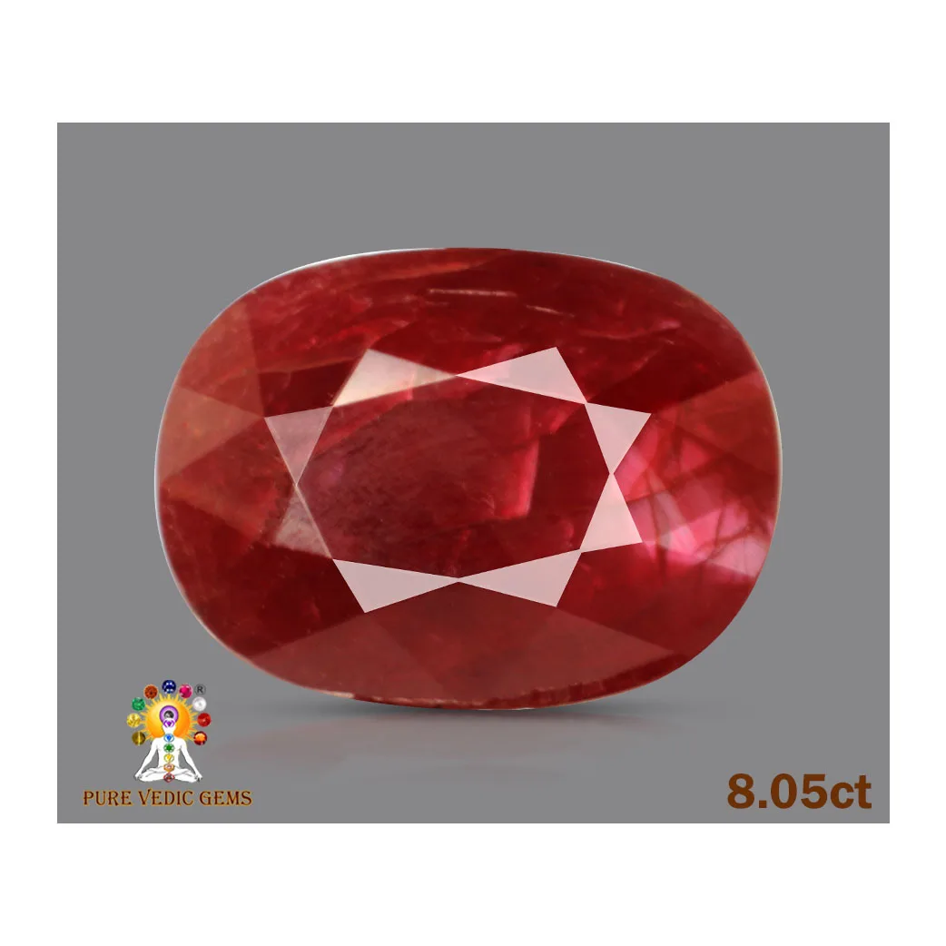 African Ruby 8.05ct. (Luxury) — image 1
