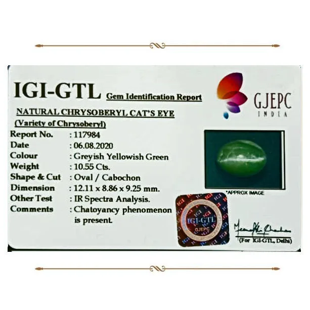 Catseye 10.55ct. (Premium) view 3
