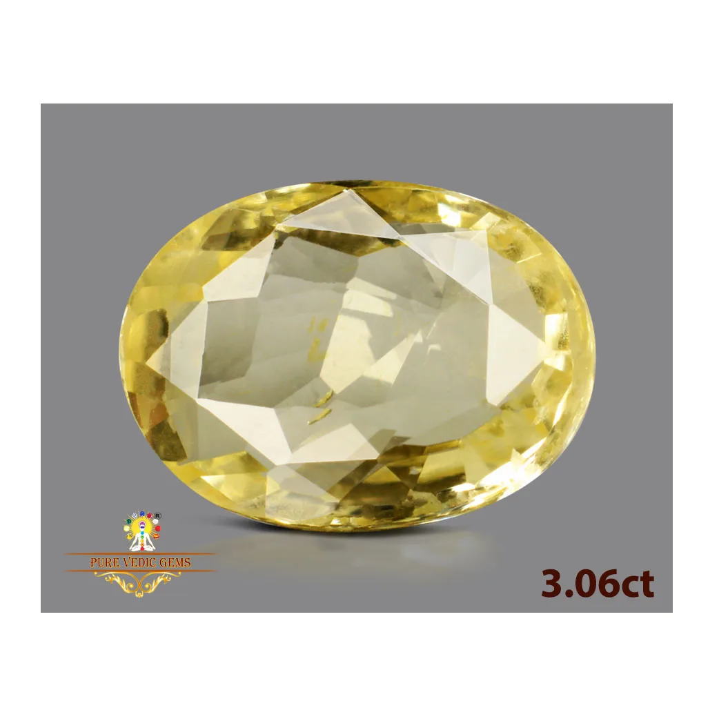 Yellow Sapphire 3.06ct. (Luxury) — image 1