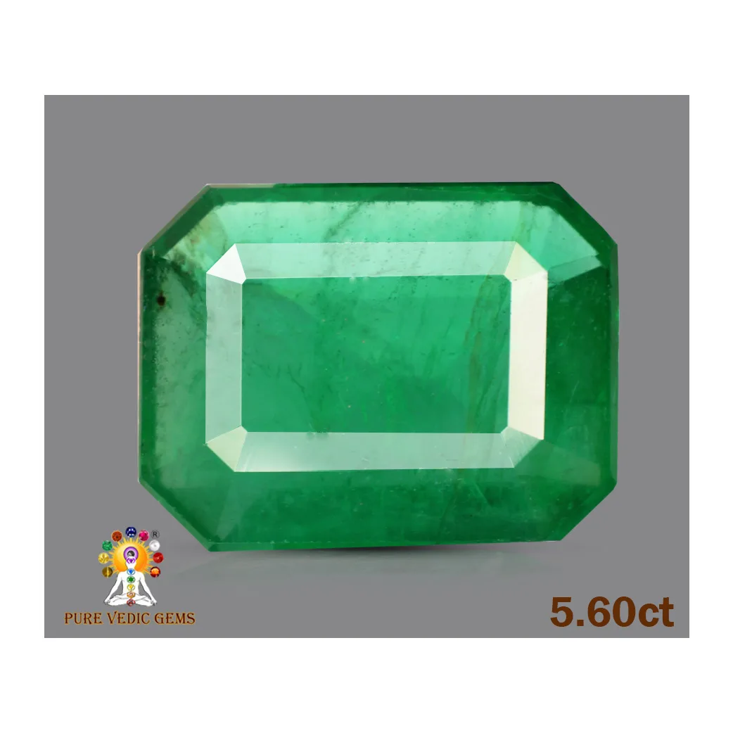 Emerald 5.59ct. (Super Luxury) view 2