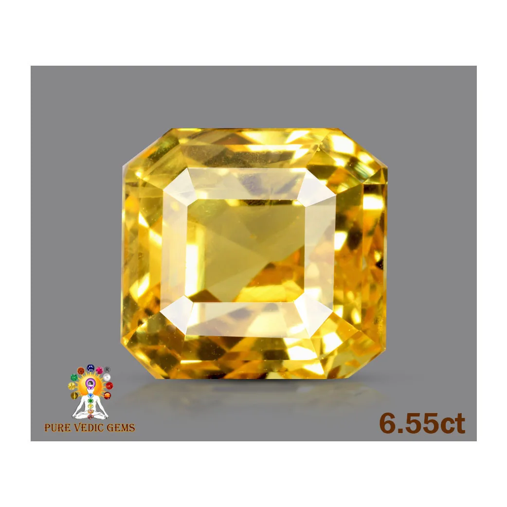 Yellow Sapphire 6.55ct.On-Demand — image 1