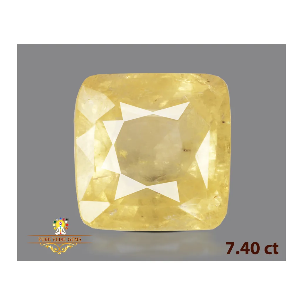 Yellow Sapphire 7.40ct. (Super Premium) — image 1