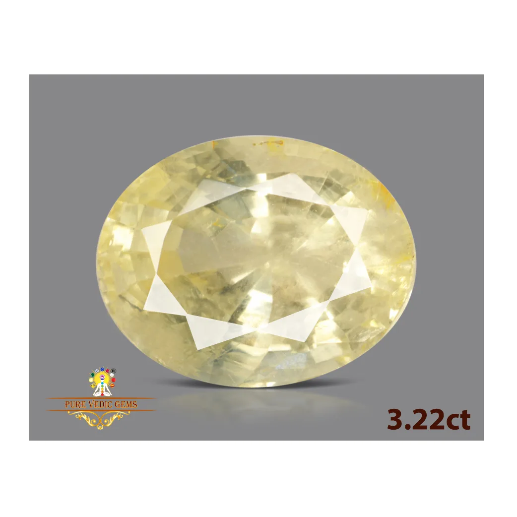 Yellow Sapphire 3.22ct. (Luxury) — image 1