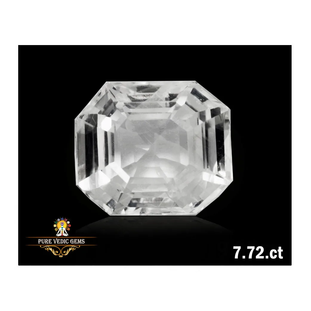 White Sapphire 7.72ct.On-Demand — image 1