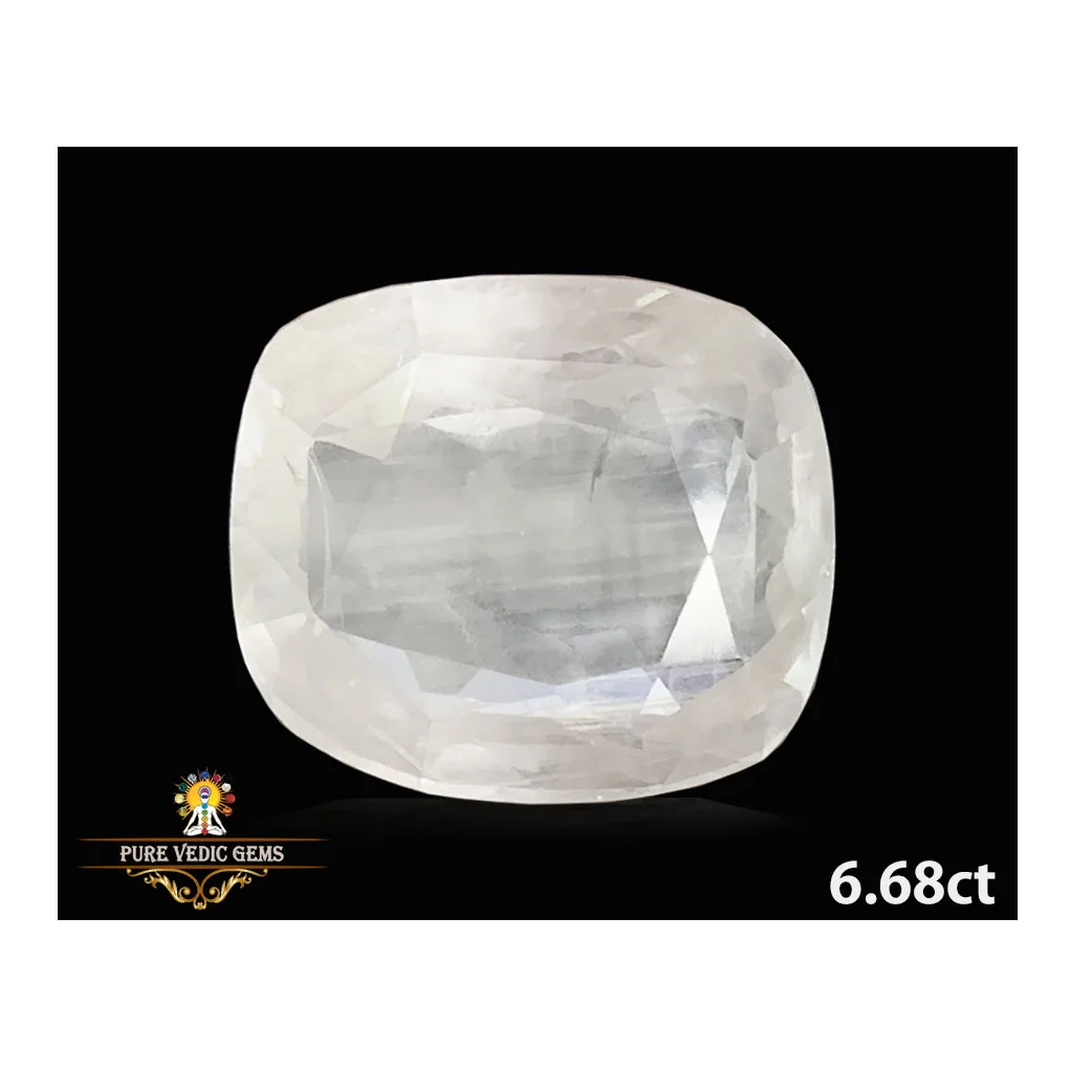 White Sapphire 6.68ct.