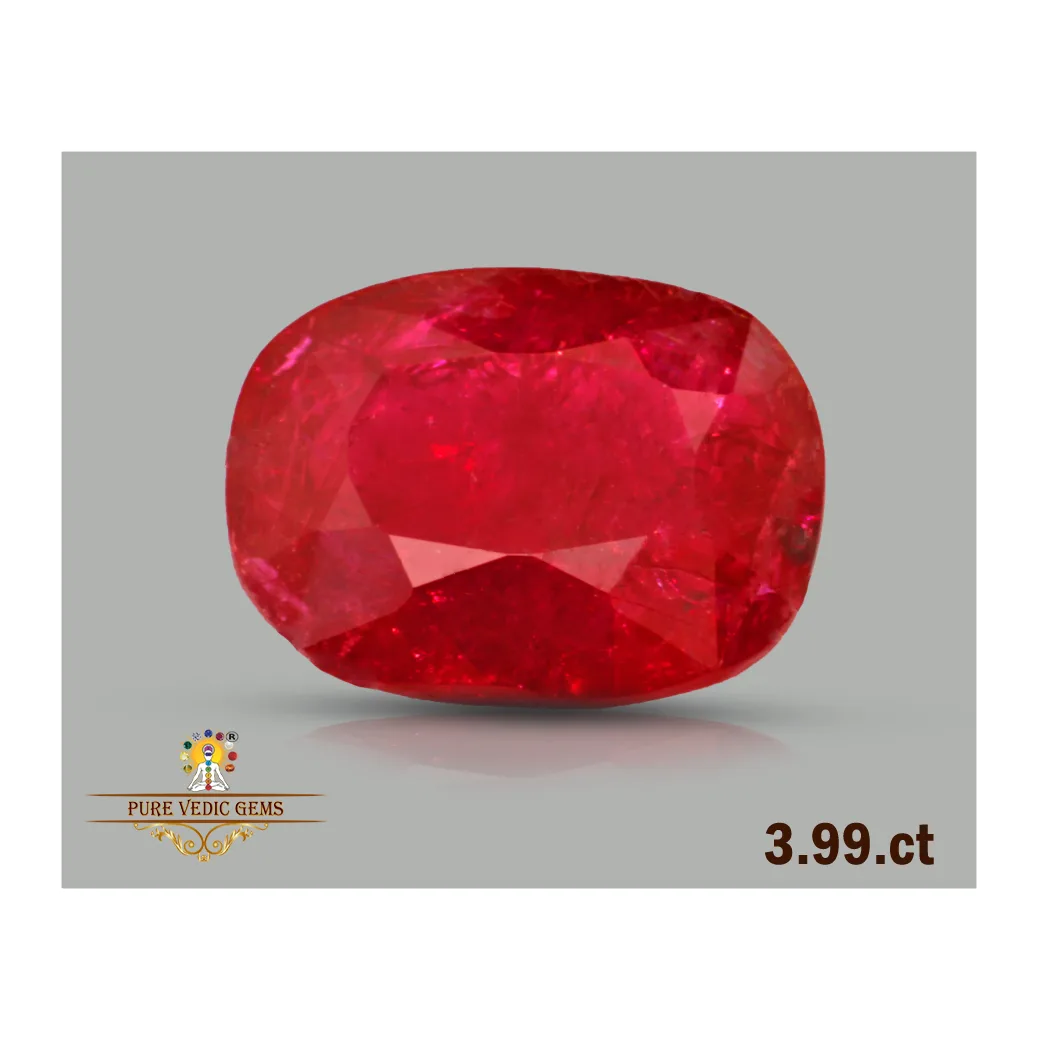 Fine Burma Ruby 4.00ct On-Demand view 2