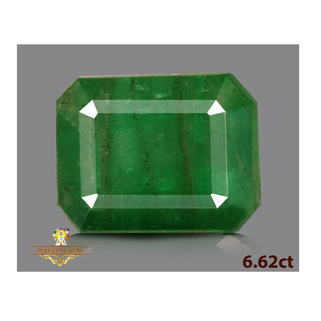 Emerald 6.63ct. (Premium) view 2