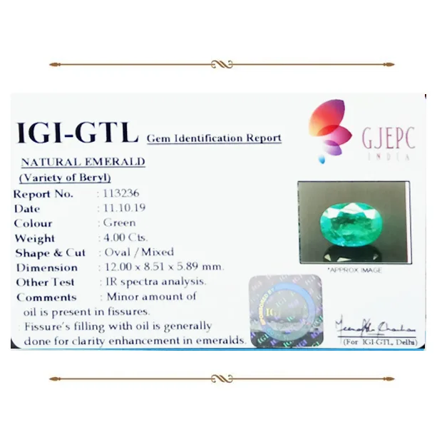 Emerald 4.00ct.On-Demand view 2