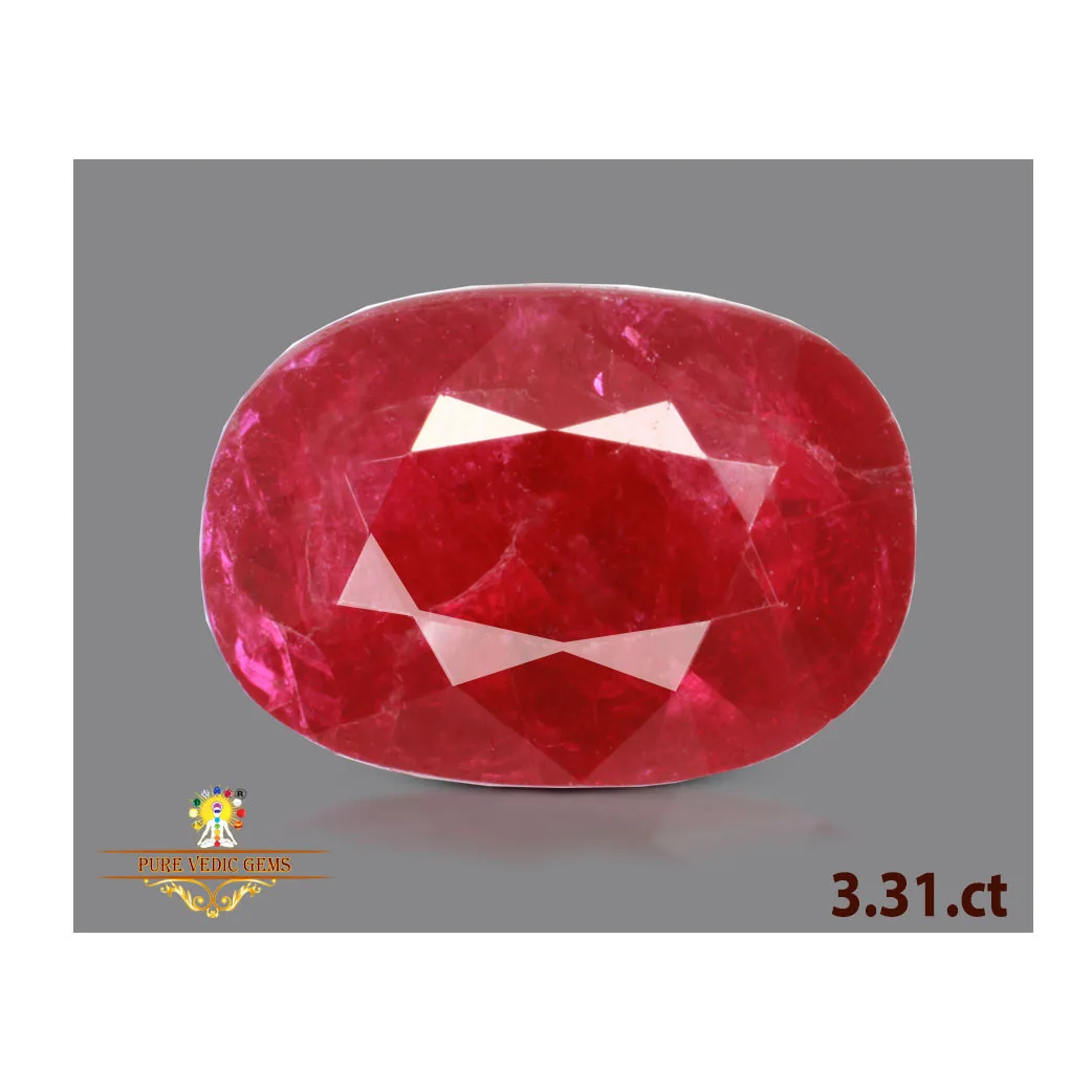 African Ruby 3.31ct. (Super Premium) — image 1