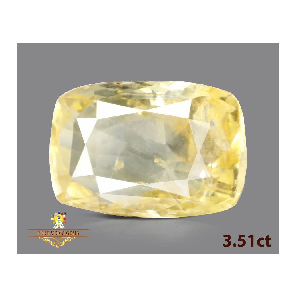Yellow Sapphire 3.51ct.
