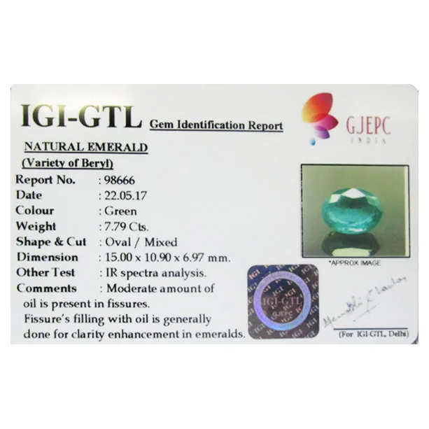 Emerald 7.79ct.On-Demand view 2
