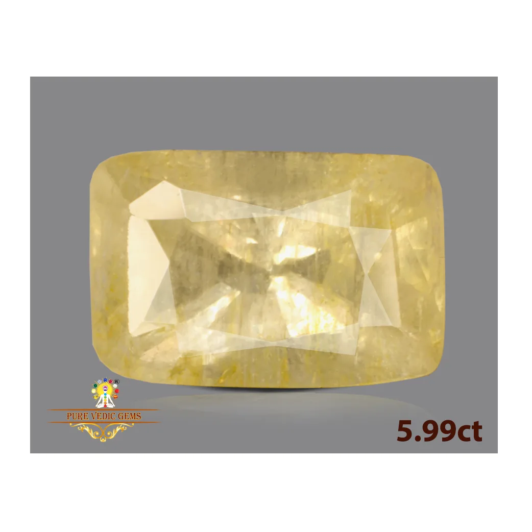 Yellow Sapphire 5.97ct. (Premium) view 2