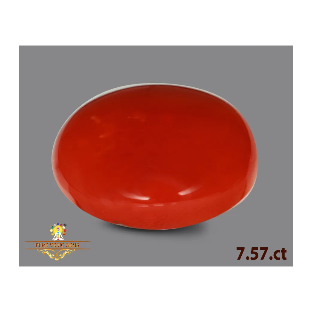 Japanese Red Coral 7.59ct-On Demand view 2