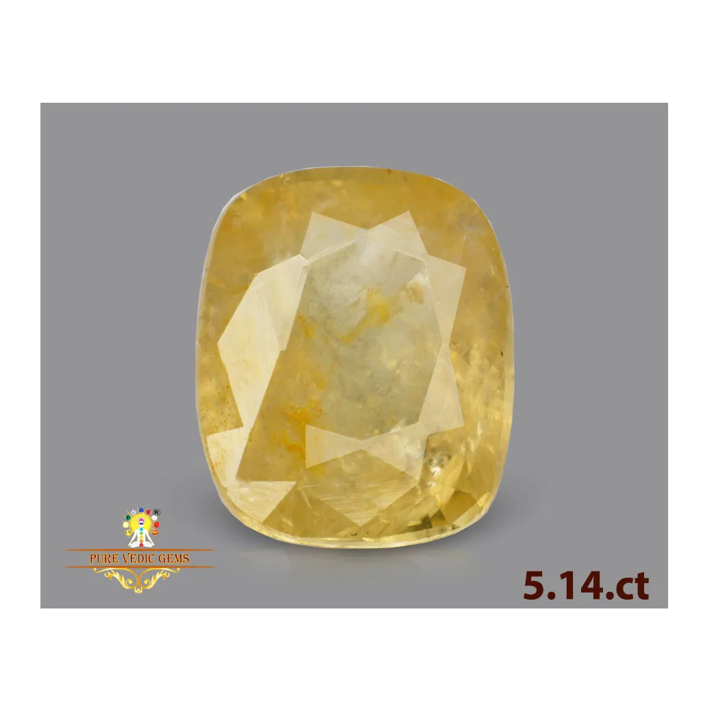 Yellow Sapphire 5.13ct. (Economy) view 3
