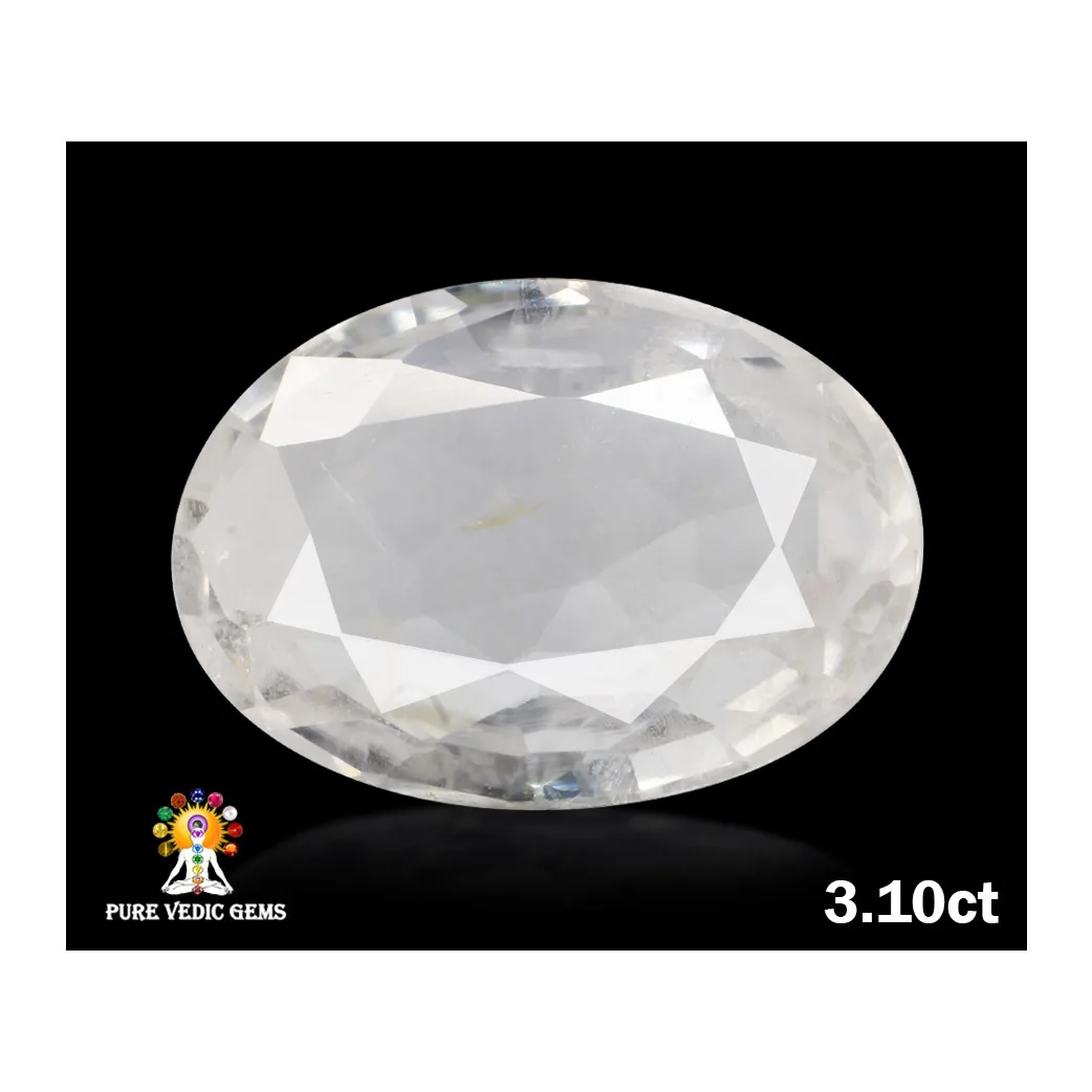 White Sapphire 3.10ct. (Economy) — image 1