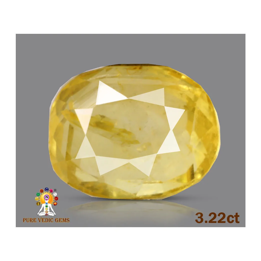 Yellow Sapphire 3.22ct. (Super Premium) — image 1