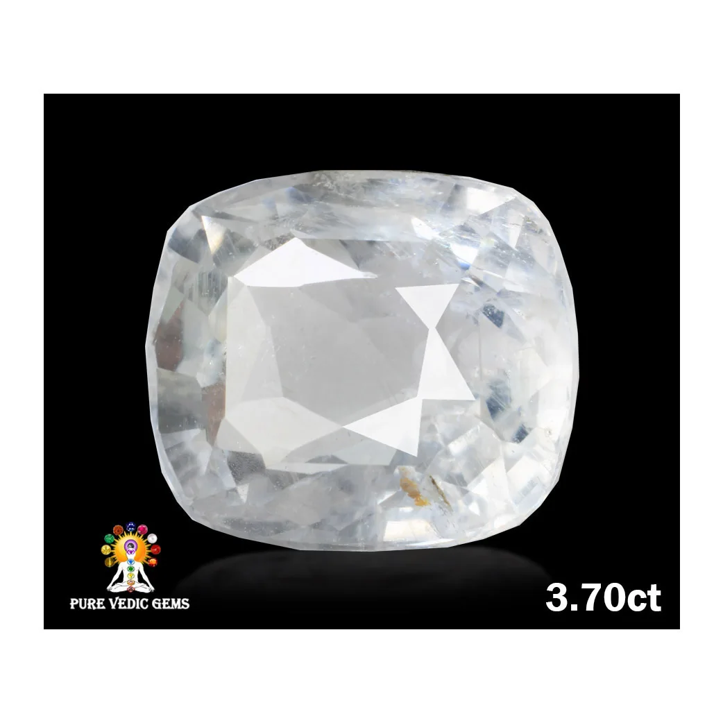 White Sapphire 3.70ct. (Premium) — image 1