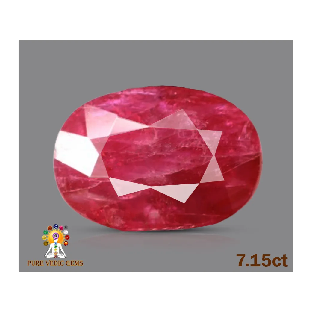 Burma Ruby 7.14ct. (Super Luxury) view 2