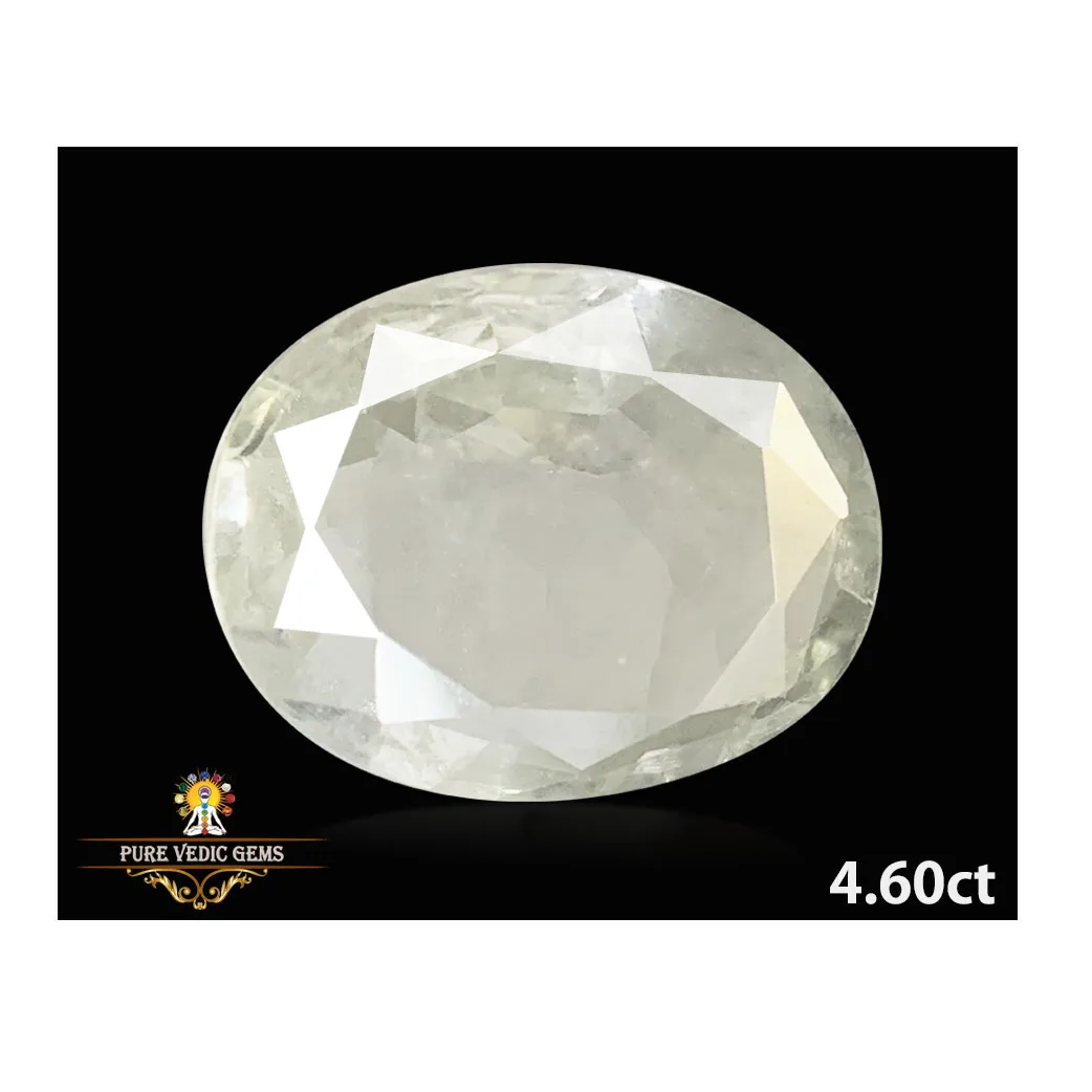 White Sapphire 4.60ct.