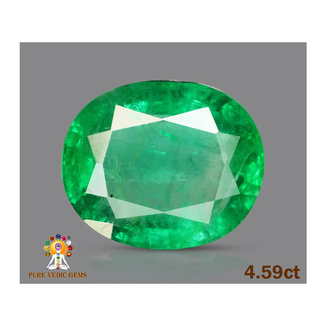 Emerald 4.60ct. (Super Luxury) view 2