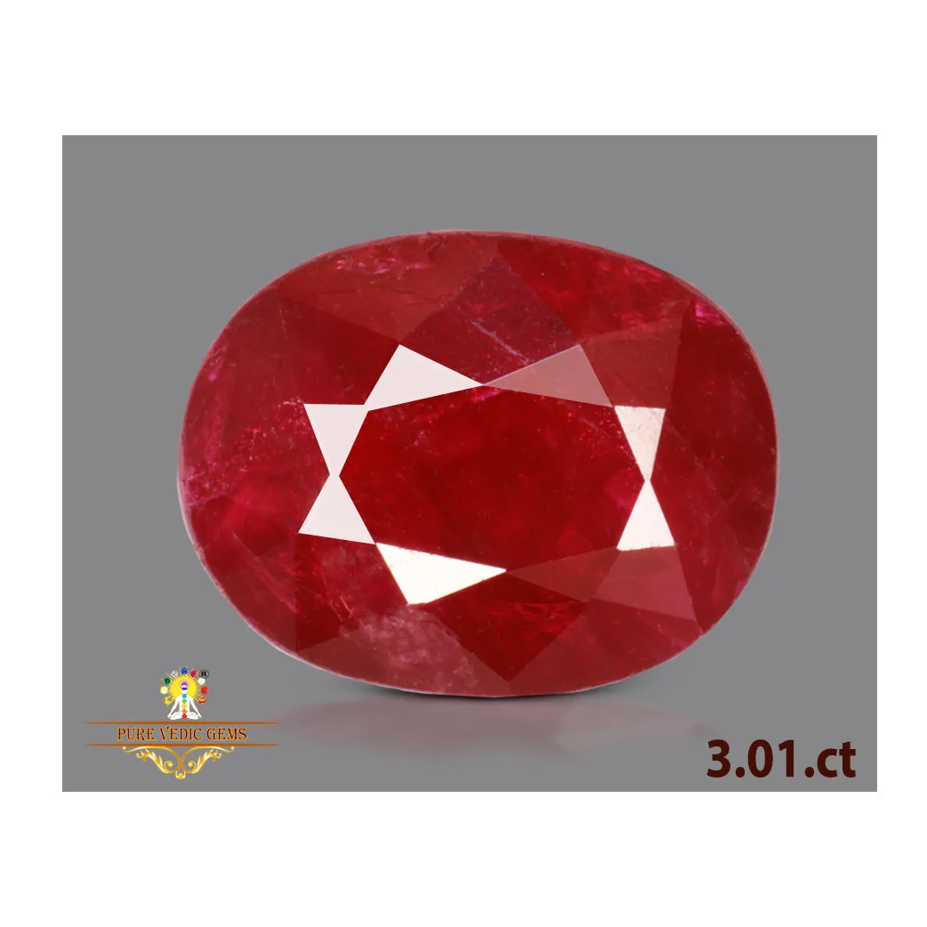 African Ruby 3.01ct. (Super Premium) — image 1