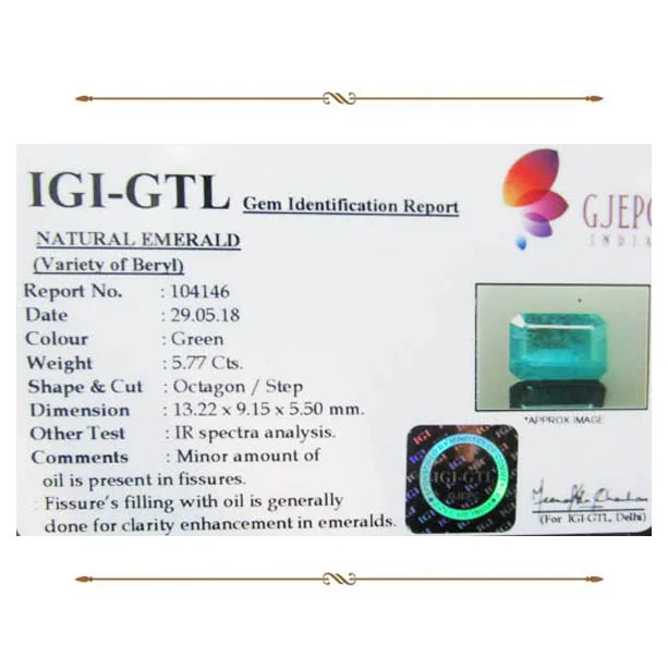 Emerald 5.77ct.On-Demand view 3