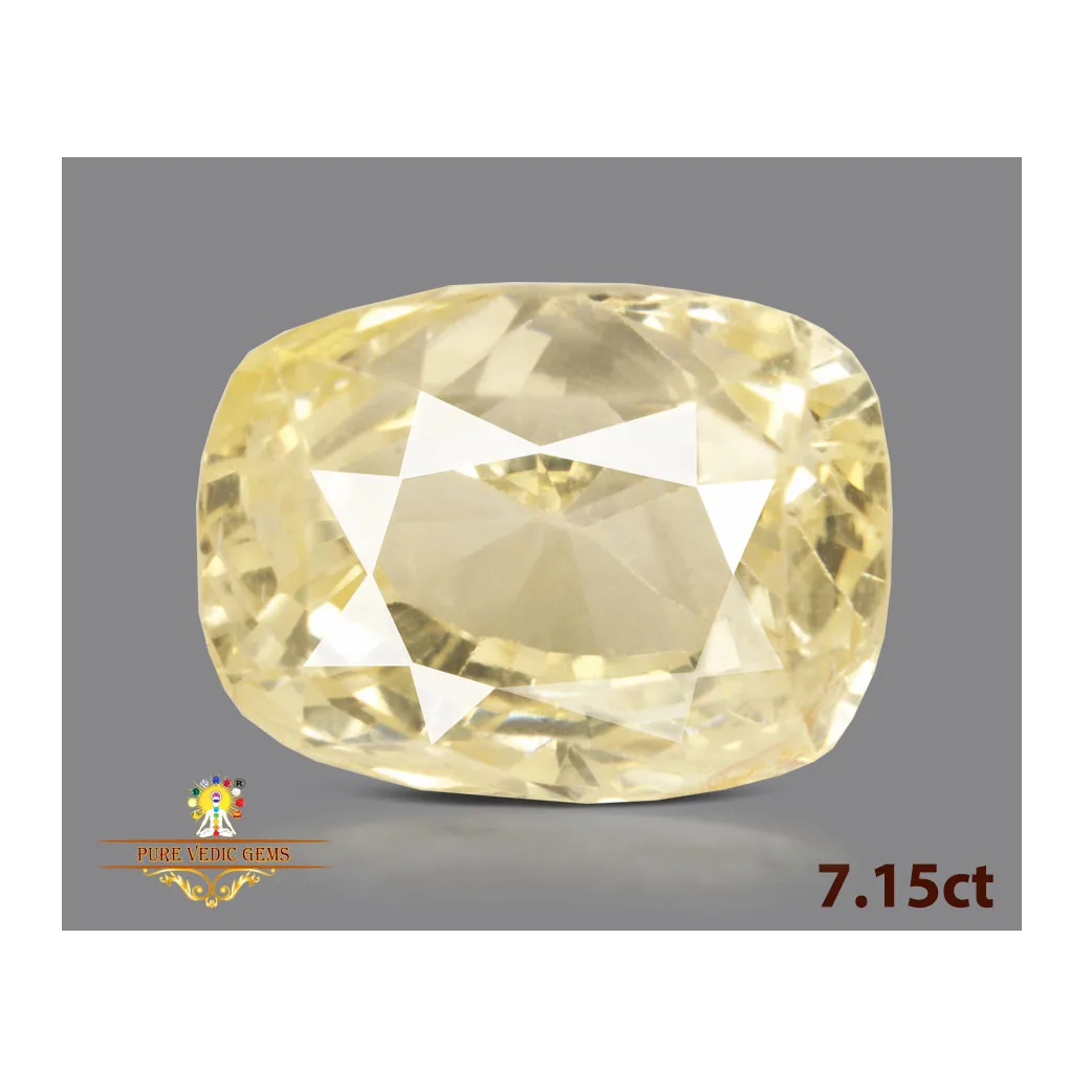 Yellow Sapphire 7.15ct. (Super Premium) — image 1