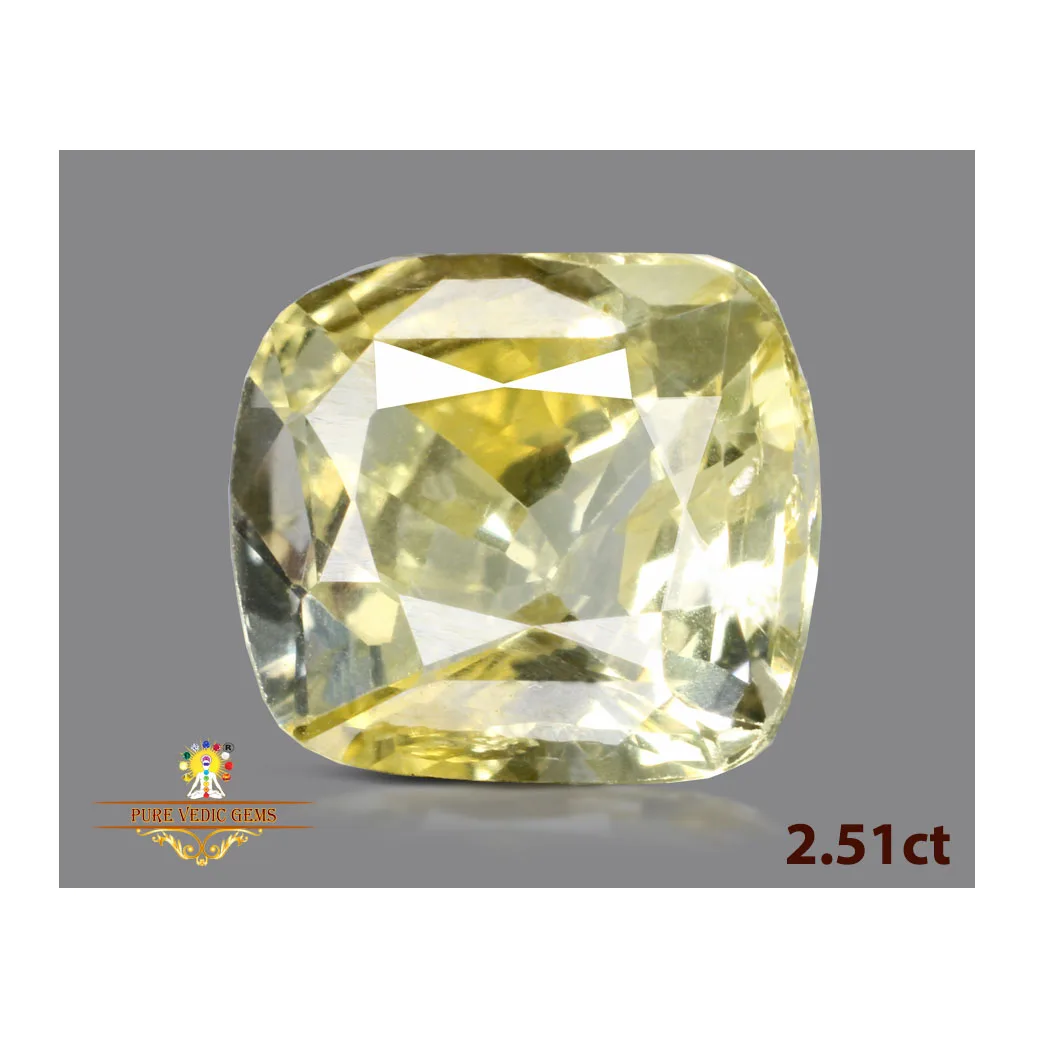 Yellow Sapphire 2.52ct. (Luxury) view 2