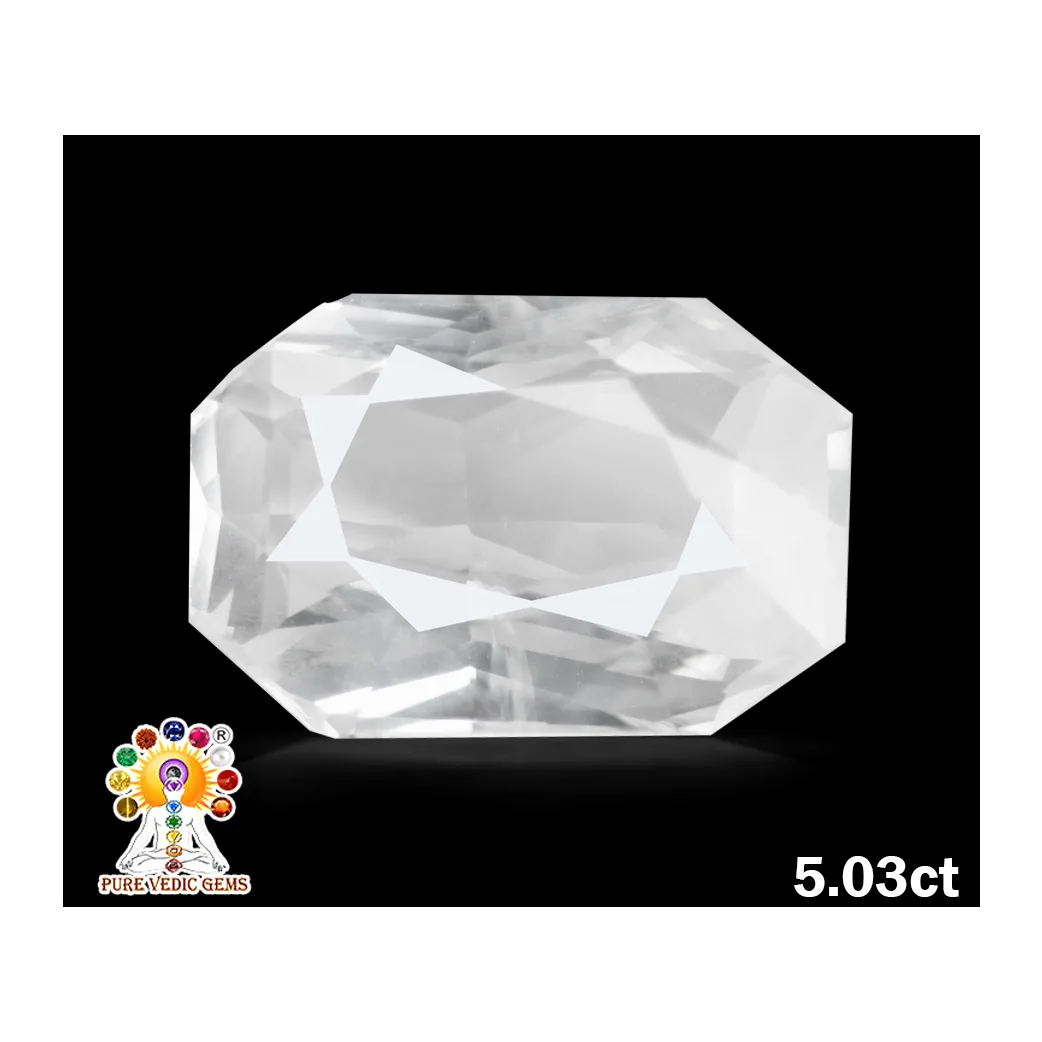 White Sapphire 5.03ct.On-Demand — image 1