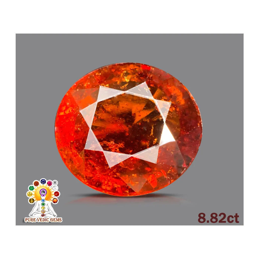 Hessonite 8.82ct. (Super Luxury) — image 1