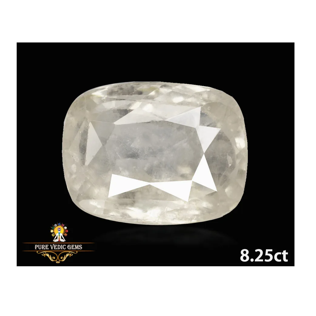 White Sapphire 8.25ct.