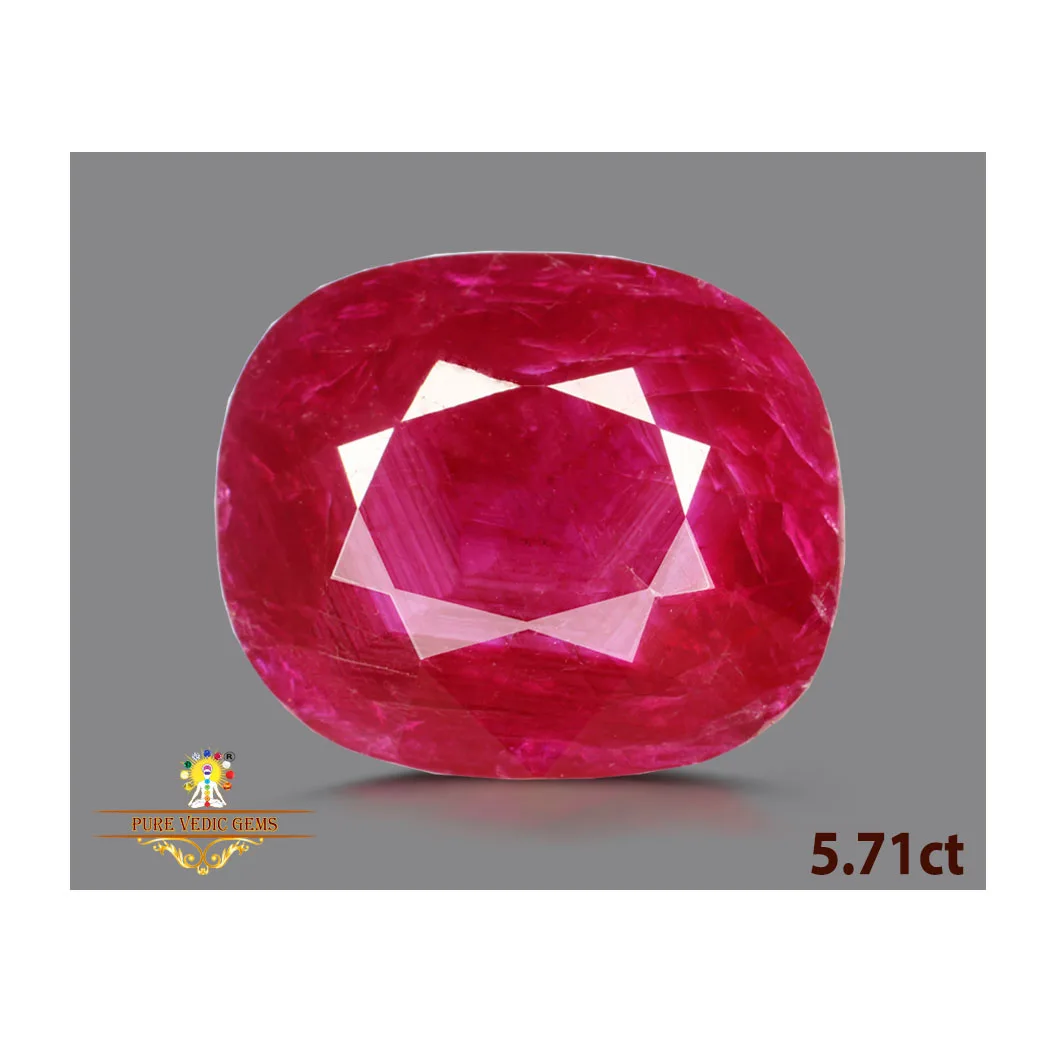 African Ruby 5.71ct. (Luxury) — image 1