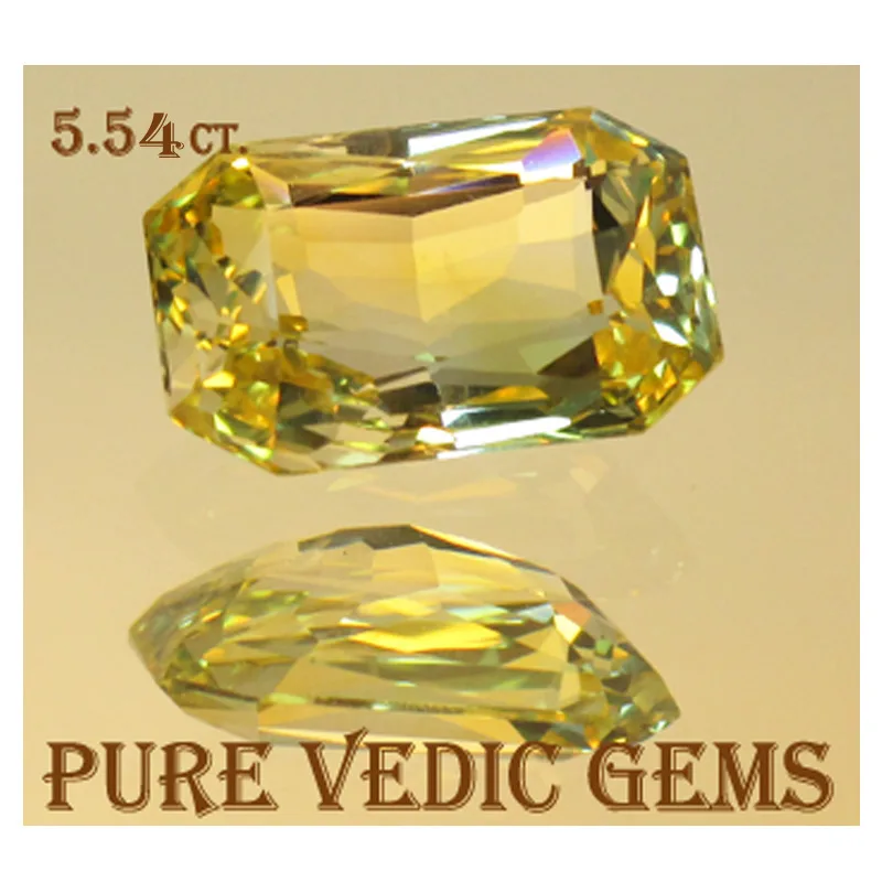 Yellow Sapphire 5.54ct On-Demand — image 1